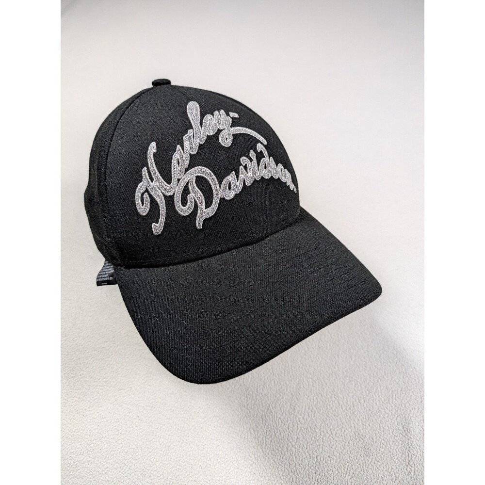 New Era 9 Forty Woman’s Harley Davidson Black Logo With Glitter Snapback Cap